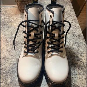 White doc martens
